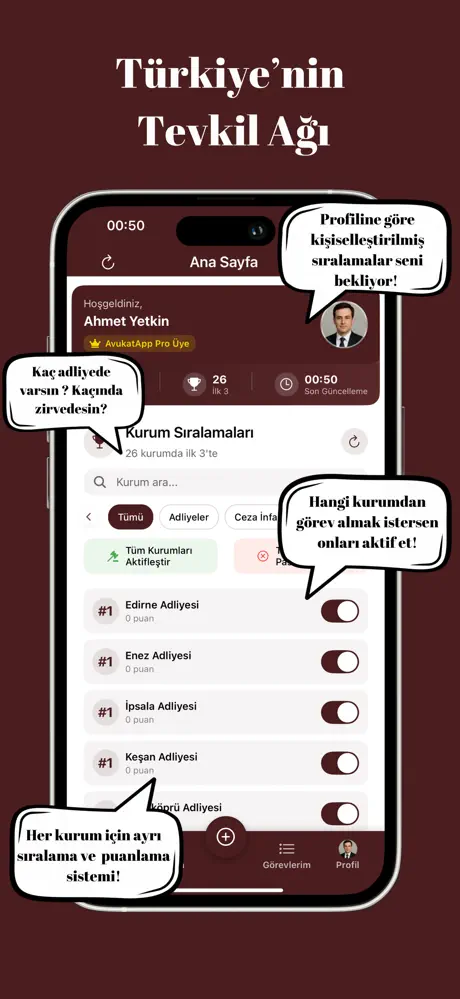 AvukatApp Ekran Görüntüsü 1